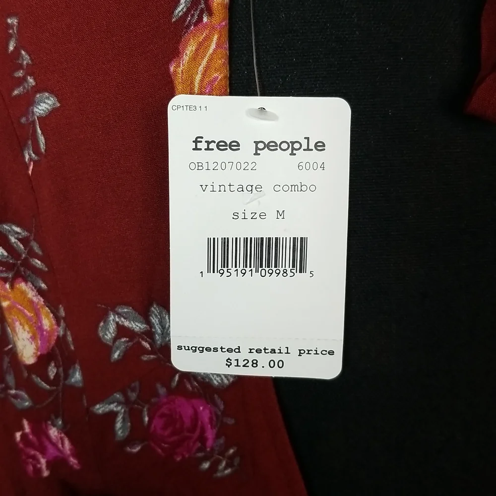 NEW Free People Tate Tunic in Vintage Combo - Picture 7 of 15